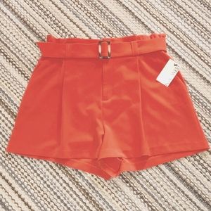 Nine West Paper bag waist dressy shorts Size Large